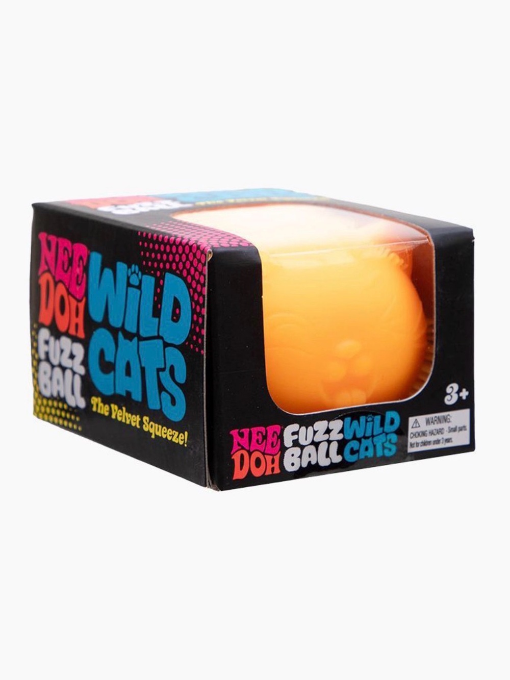 NeeDoh Fuzz Ball Wild Cats Fidget Toy